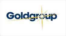 A logo of goldgroup