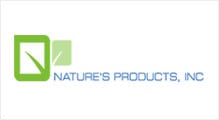 A picture of the nature 's products logo.